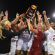 Meyer and her teammates at the 2019 NCAA Division I Women’s Soccer Championship.